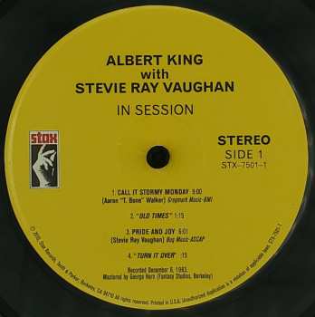 LP Stevie Ray Vaughan: In Session
