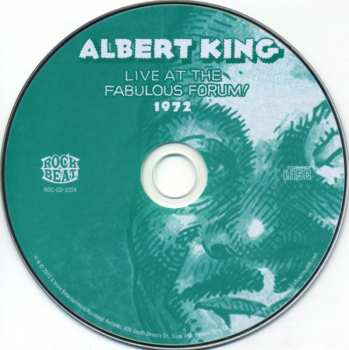 CD Albert King: Live At The Fabulous Forum! 1972