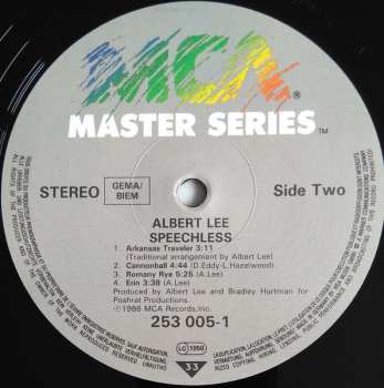 LP Albert Lee: Speechless