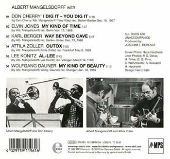CD Albert Mangelsdorff: Albert Mangelsdorff And His Friends