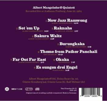 CD Albert Mangelsdorff Quintet: Audimax Freiburg June 22, 1964