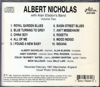 CD Albert Nicholas: Volume Two