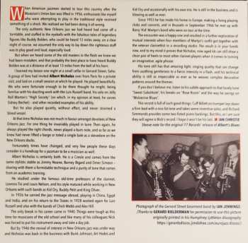 CD Albert Nicholas: Albert’s Blues & The 44 Gerrard St. Session