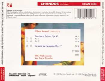 CD BBC Philharmonic: Bacchus & Ariadne: Le festin de l`araignée, Op.17, (Complete)