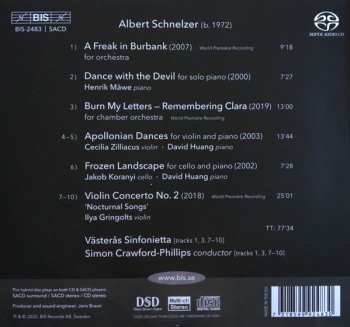 SACD Ilya Gringolts: A Freak In Burbank (Chamber And Orchestral Works)