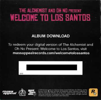 CD The Alchemist: Welcome To Los Santos