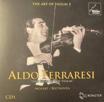 18CD/Set di cofanetti Aldo Ferraresi: The Art Of Violin 1 - Aldo Ferraresi: 1923-1979 Unreleased Recordings DLX