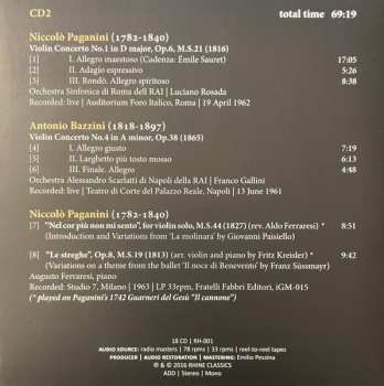 18CD/Set di cofanetti Aldo Ferraresi: The Art Of Violin 1 - Aldo Ferraresi: 1923-1979 Unreleased Recordings DLX