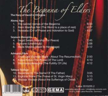 CD Alemu Aga: The Begenna Of Elders: The Harp Of David In Ethiopia