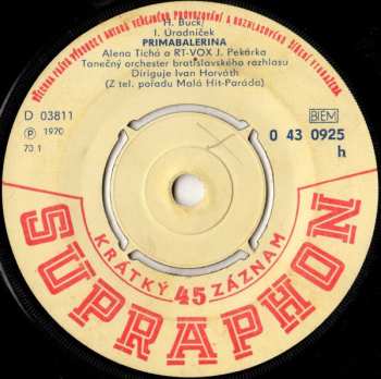 SP Alena Tichá: Primabalerína / Výlety Do Oblakov