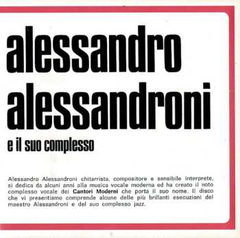CD Alessandro Alessandroni E Il Suo Complesso: Alessandro Alessandroni E Il Suo Complesso