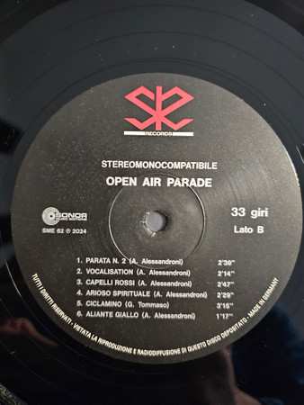 LP Alessandro Alessandroni: Open Air Parade LTD