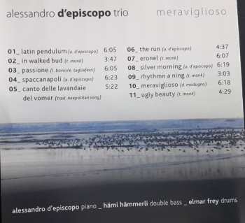 CD Alessandro D'Episcopo Trio: Meraviglioso