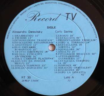 LP Piero Umiliani: Sigle / Visioni Paesaggistiche LTD