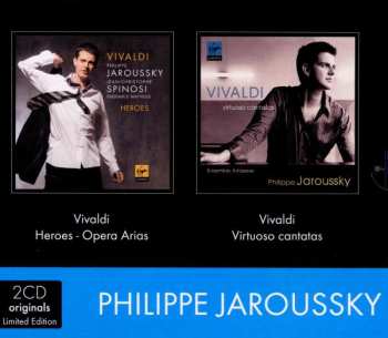 2CD/Set di cofanetti Philippe Jaroussky: Vivaldi Heroes - Opera Arias / Vivaldi Virtuoso Cantatas LTD