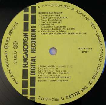 LP Michel Richard Delalande: Baroque Christmas - Concertos & Cantatas