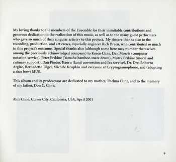 CD Alex Cline Ensemble: The Constant Flame