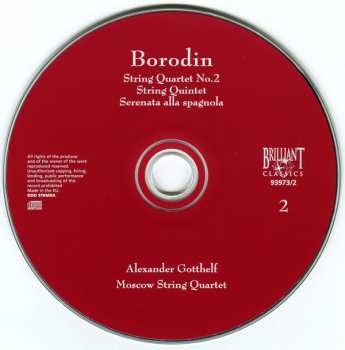 3CD Alexander Borodin: Borodin: Chamber Music