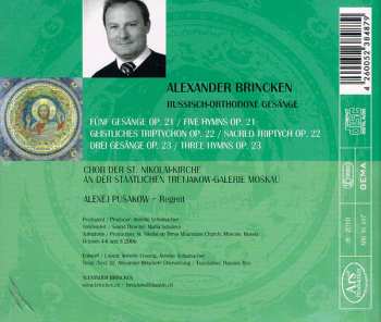 CD Alexander Brincken: Orthodoxe Gesänge