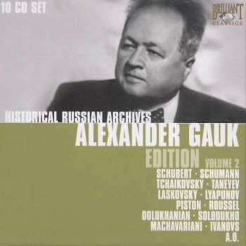 10CD/Set di cofanetti Various: Historical Russian Archives • Alexander Gauk Edition Volume 2