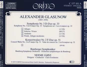 CD Alexander Glazunov: Symphonie Nr. 3 • Konzertwalzer Nr. 2