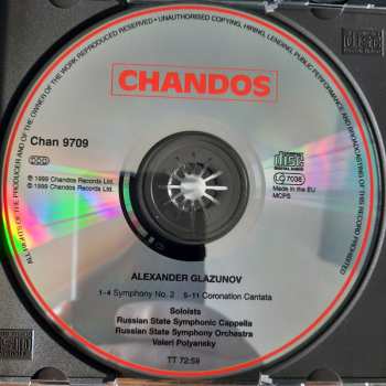 CD Russian State Symphony Orchestra: Second Symphony / Coronation Cantata 