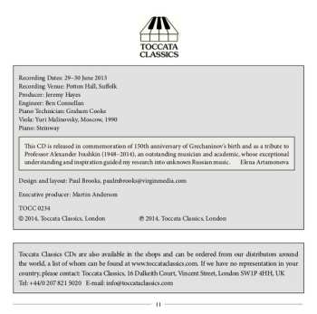 CD Claude Debussy: Complete Music For Viola And Piano