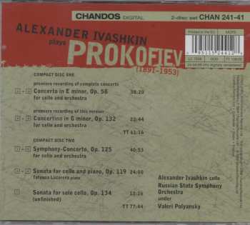2CD Sergei Prokofiev: Cello Concertos & Sonatas