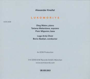 CD Alexander Knaifel: Lukomoriye