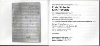 CD Johann Sebastian Bach: Symphony No. 1 "Kraftwerk"