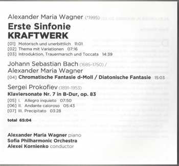 CD Johann Sebastian Bach: Symphony No. 1 "Kraftwerk"