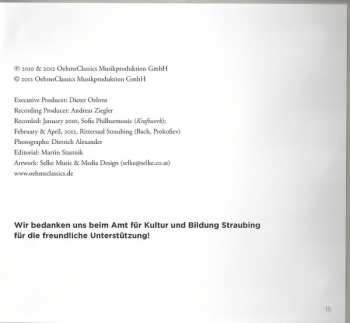 CD Johann Sebastian Bach: Symphony No. 1 "Kraftwerk"