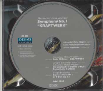 CD Johann Sebastian Bach: Symphony No. 1 "Kraftwerk"