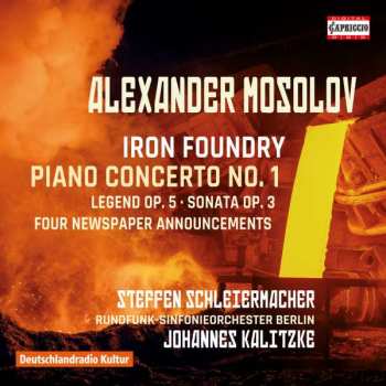 CD Alexander Mosolov: Klavierkonzert Nr.1 Op.14