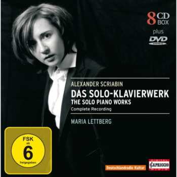 8CD/DVD/Set di cofanetti Alexander Scriabine: Das Solo-Klavierwerk - The Solo Piano Works - Complete Recording