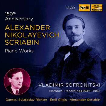 12CD/Set di cofanetti Alexander Scriabine: 150th Anniversary / Piano Works