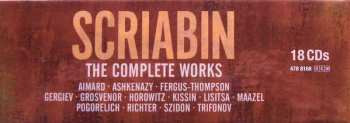 18CD/Set di cofanetti Alexander Scriabine: The Complete Works