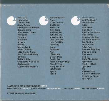 3CD/Set di cofanetti Alexander von Schlippenbach: Monk's Casino (The Complete Works Of Thelonious Monk)