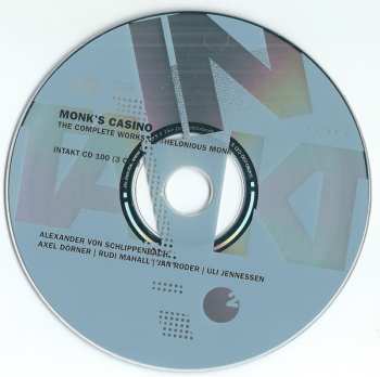 3CD/Set di cofanetti Alexander von Schlippenbach: Monk's Casino (The Complete Works Of Thelonious Monk)