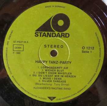 LP Alexander's Ragtime Band: Happy Tanz-Party