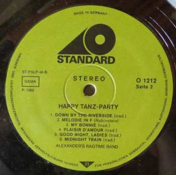 LP Alexander's Ragtime Band: Happy Tanz-Party