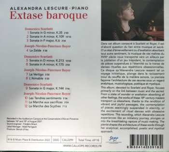 CD Alexandra Lescure: Extase Baroque