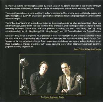 CD Alexandre Desplat: The King's Speech (Original Motion Picture Soundtrack) 