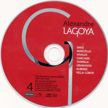 10CD/Set di cofanetti Alexandre Lagoya: The Alexandre Lagoya Edition With Ida Presti (Complete Philips & RCA Recordings)