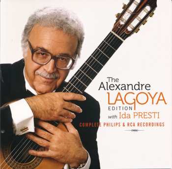 10CD/Set di cofanetti Alexandre Lagoya: The Alexandre Lagoya Edition With Ida Presti (Complete Philips & RCA Recordings)