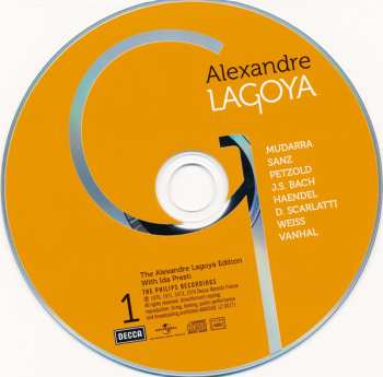 10CD/Set di cofanetti Alexandre Lagoya: The Alexandre Lagoya Edition With Ida Presti (Complete Philips & RCA Recordings)