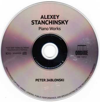 CD Peter Jablonski: Piano Works