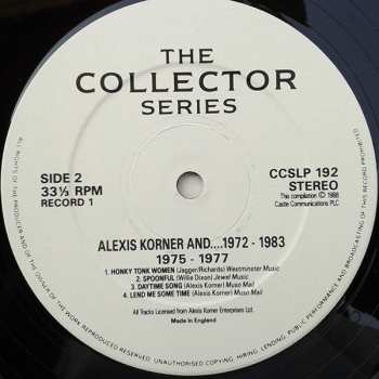 2LP Alexis Korner: Alexis Korner And... 1972 - 1983