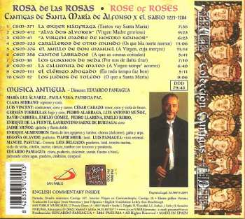 CD Eduardo Paniagua: Rosa De Las Rosas (Cantigas De Santa María)
