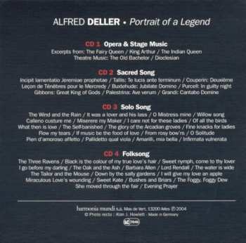 4CD Alfred Deller: Portrait Of A Legend 